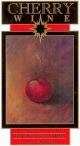 Cherry Wine fruit wine label THUMBNAIL