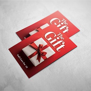 The Gift - TRIFOLD LARGE