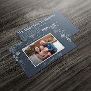 Blue Snowflake - Landscape THUMBNAIL