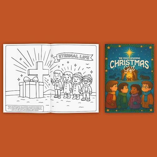 The Most Amazing Christmas Gift Coloring Book MAIN