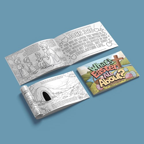 What's Easter All About? Coloring Book MAIN