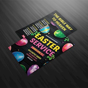 Easter Eggs Service LARGE