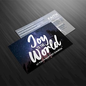 Joy To The World (Night Sky) LARGE