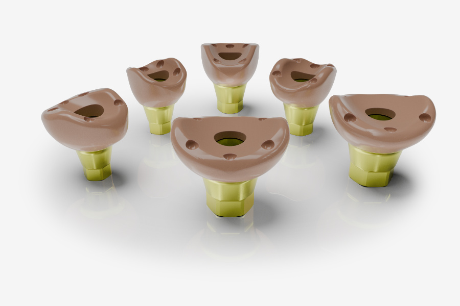 AnatotempSC TiBase Conical Hexagon Starter Kit THUMBNAIL