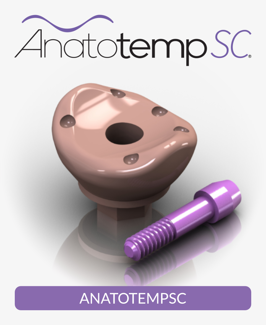 ANATOTEMPSC ANATOMIC HEALING ABUTMENT & SCAN BODY