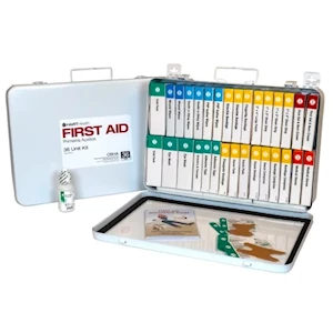 36 Unit Metal First Aid Kit MAIN