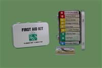 10 Unit Metal First Aid Kit THUMBNAIL