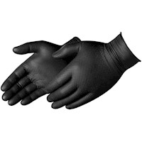 Duraskin Premium Black 8 mil Nitrile Disposable Gloves XXL MAIN