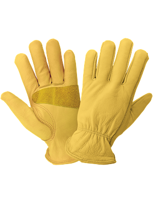 Patch Palm Leather Drivers Gloves MAIN