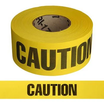 Yellow Caution Barricade Tape MAIN