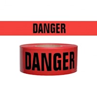 Red Danger Barricade Tape THUMBNAIL
