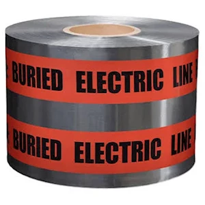 6" Underground Detectable Tape "Underground Electric Line" MAIN