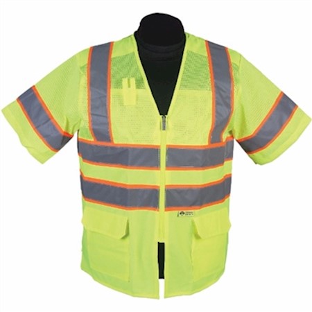 Class 3 Yellow Safety Vest MAIN