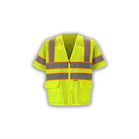 Class 3 Yellow Safety Vest THUMBNAIL