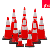 Orange JBC Traffic Cones THUMBNAIL
