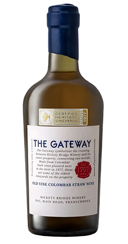 Rickety Bridge Winery - 'The Gateway Straw Wine ' Colombard, Franschhoek - 2021 | Cape Ardor MAIN