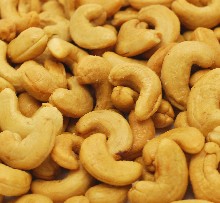 Roasted & Salted Cashews (single large whole) THUMBNAIL