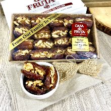 Medjool Dates Stuffed with Walnuts Crate 21 oz THUMBNAIL