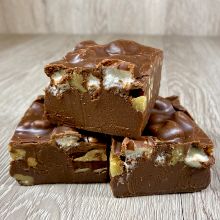 Rocky Road Fudge 16 oz LARGE