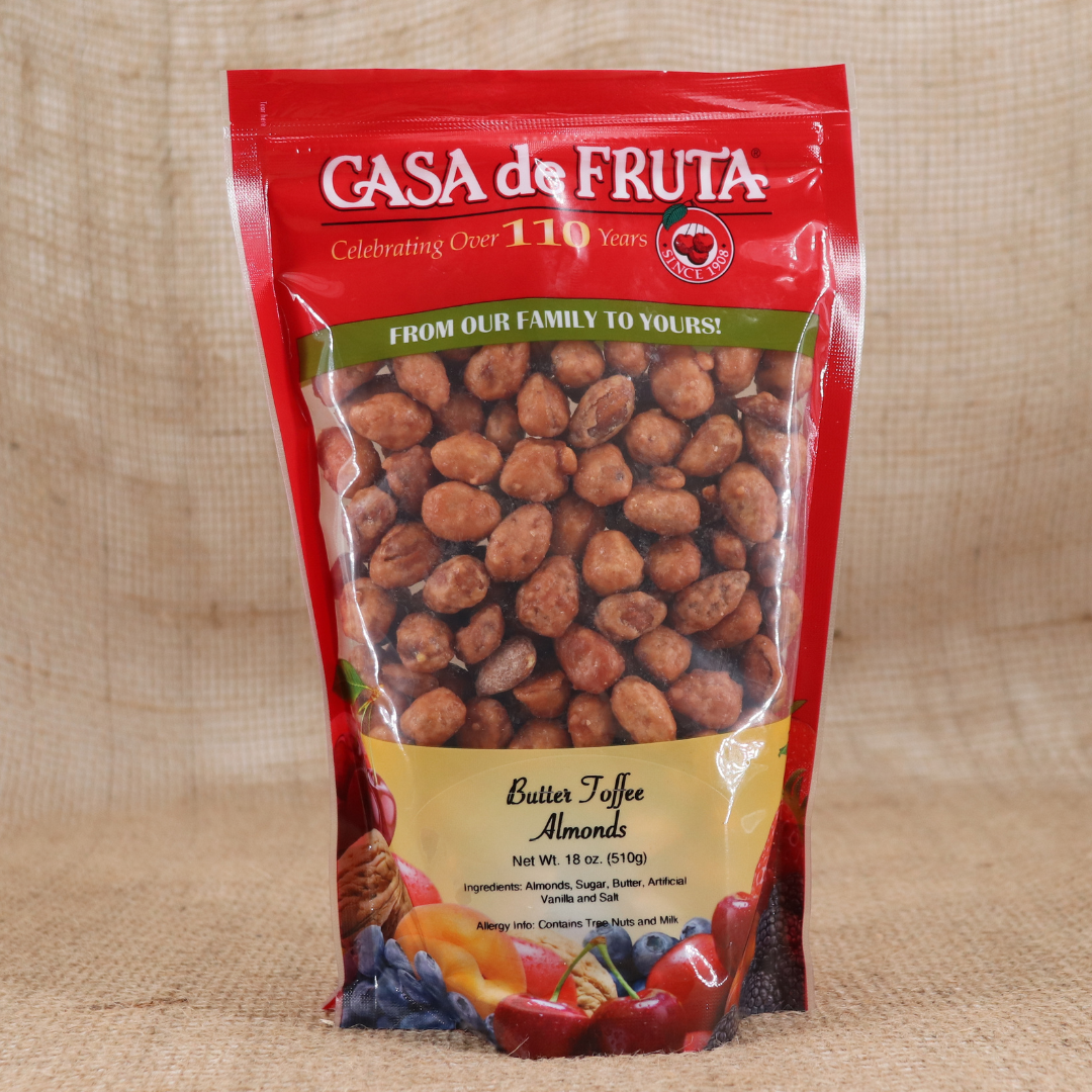 BUTTER TOFFEE ALMONDS 18 OZ THUMBNAIL