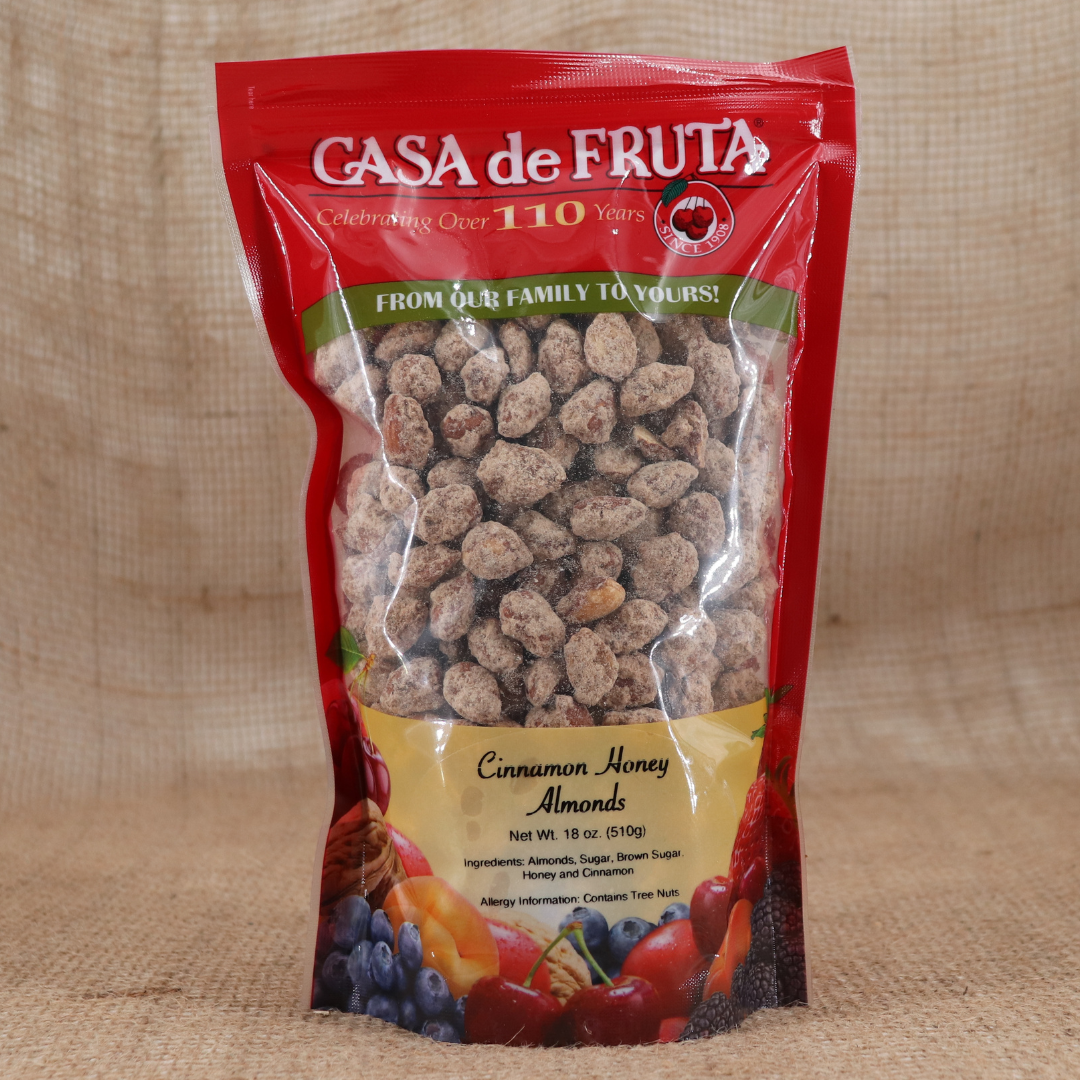 Cinnamon Honey Almonds 18 oz LARGE