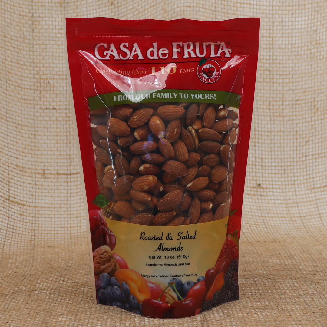 Roasted & Salted Almonds 18 oz THUMBNAIL