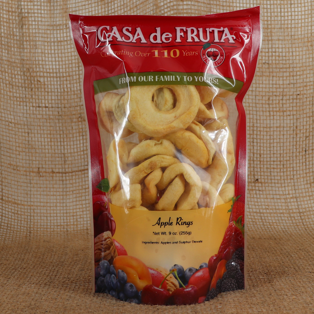 APPLE RINGS 9 OZ LARGE