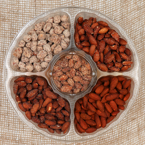 ASSORTED ALMOND ROUND 40 OZ LARGE