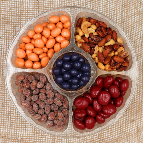 CHOCOLATE & NUT ROUND 44 OZ LARGE