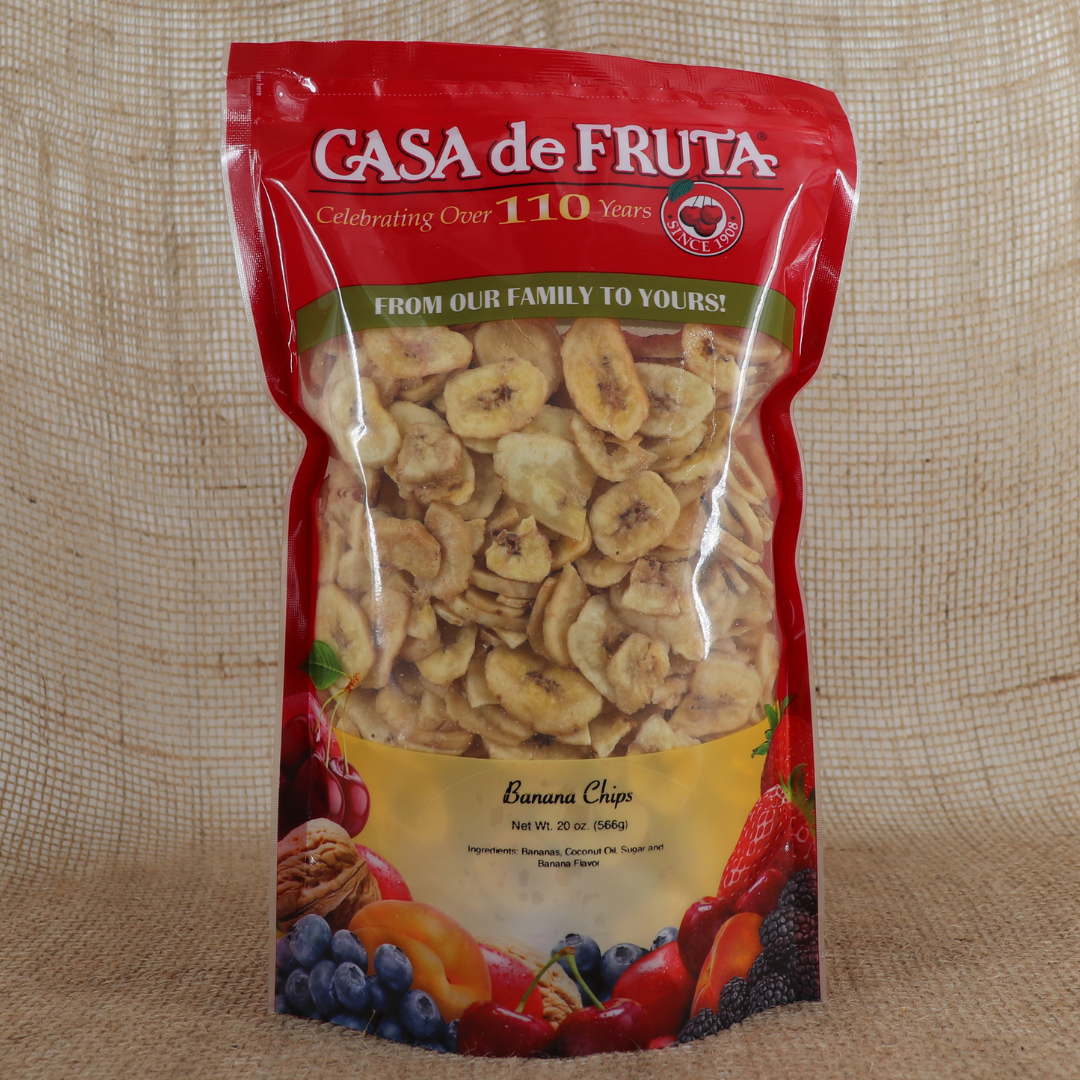 BANANA CHIPS 20 OZ LARGE