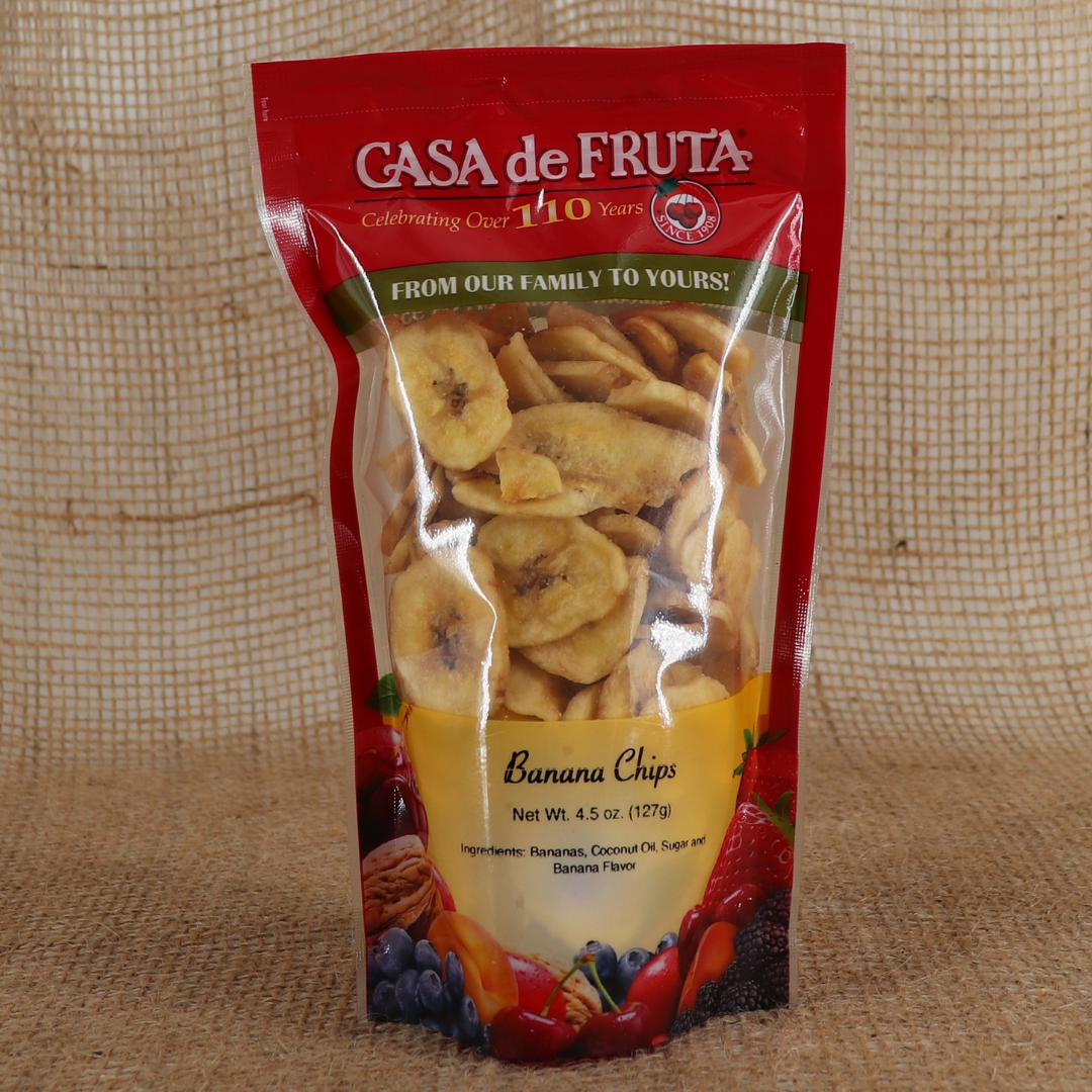 BANANA CHIPS 4.5 OZ LARGE