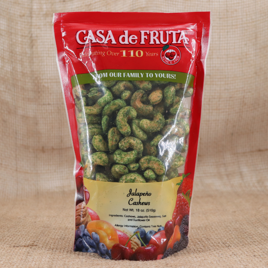 Jalapeño Cashews 18 oz LARGE