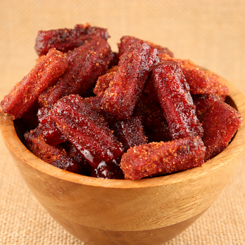 BULK CHAMOY GUMMI STRAWBERRY LICORICE BITES LARGE