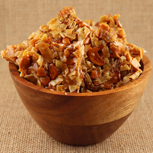 BULK COCONUT CASHEW BRITTLE LARGE