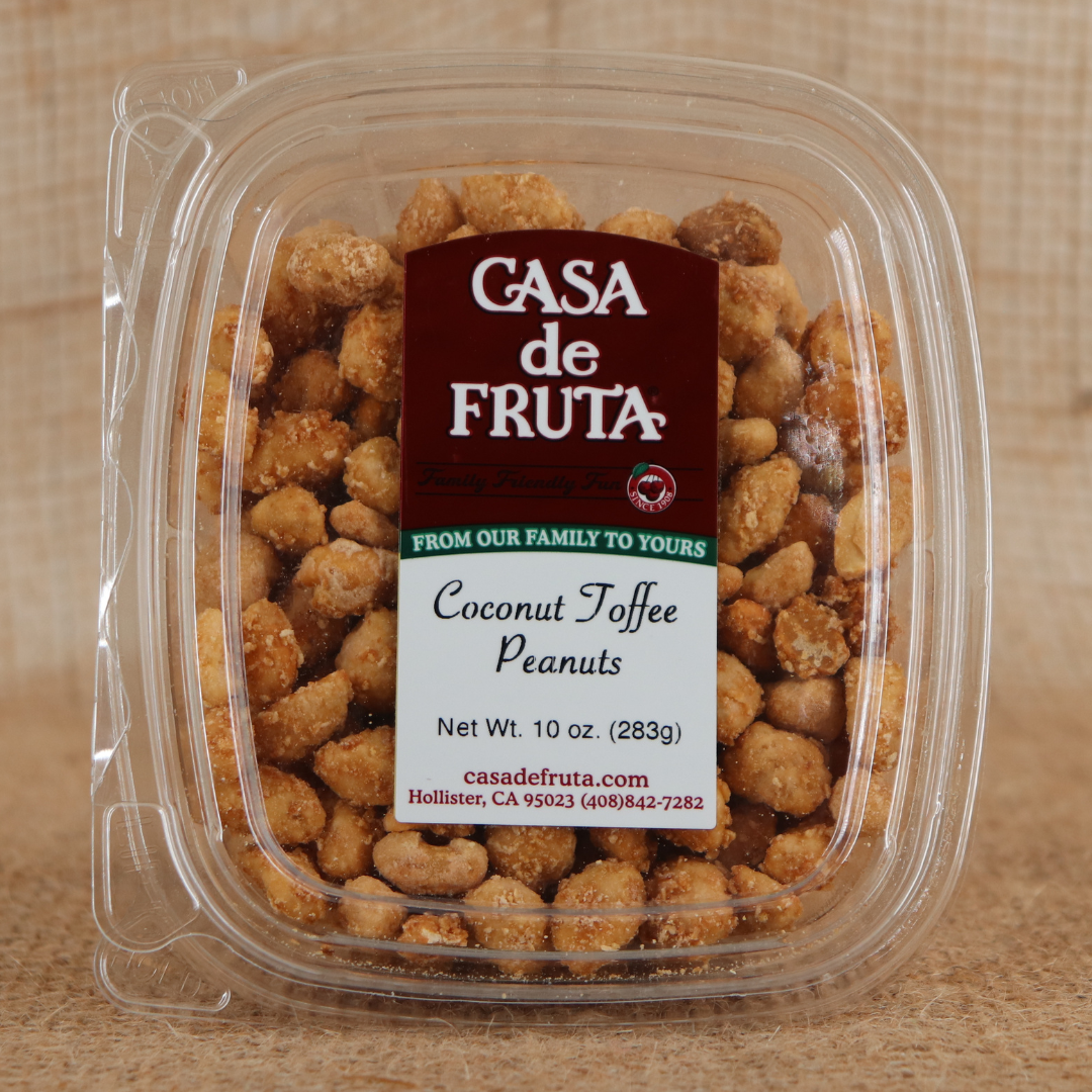 COCONUT TOFFEE PEANUTS 10 OZ THUMBNAIL