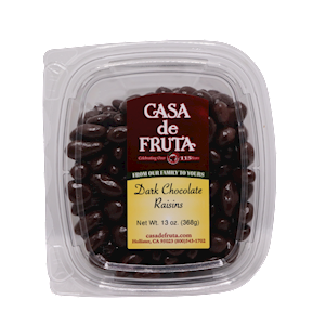 DARK CHOCOLATE RAISINS 13 OZ MAIN