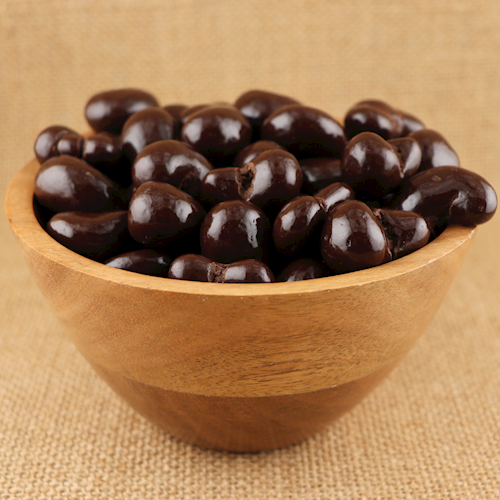 BULK DARK CHOCOLATE SEA SALT CASHEWS THUMBNAIL