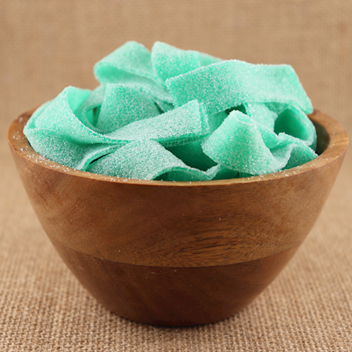 BULK GREEN APPLE SOUR BELTS THUMBNAIL