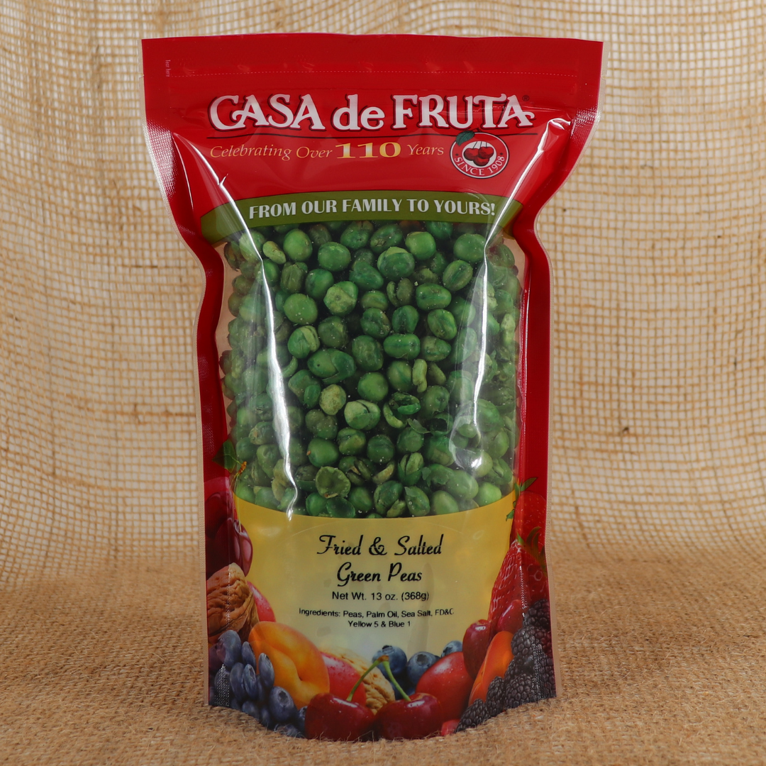 FRIED SALTED GREEN PEAS 13 OZ THUMBNAIL