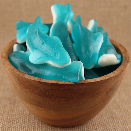 BULK GUMMI SHARKS LARGE