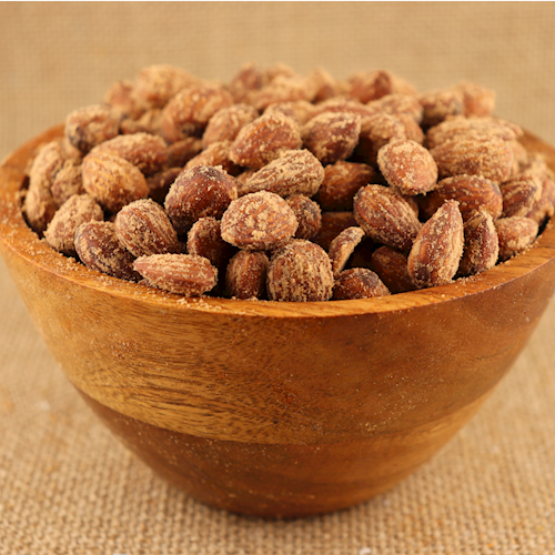 BULK HICKORY SMOKED ALMONDS LARGE
