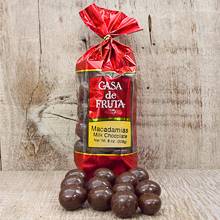 Milk Chocolate covered Macadamia Nuts Gift Bag 8 oz LARGE