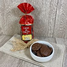 MILK CHOCOLATE CARAMEL PATTIES 8 OZ LARGE