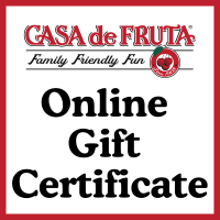 Online Gift Certificate MAIN