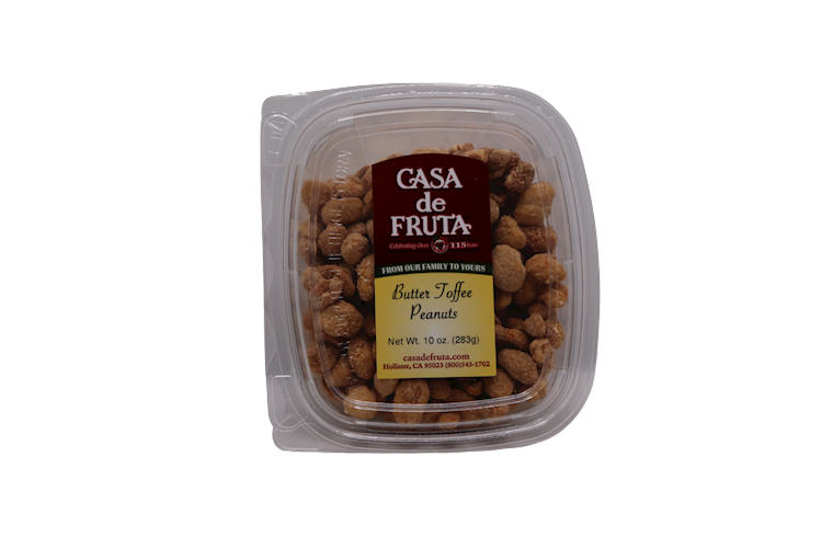 COCONUT TOFFEE PEANUTS 10 OZ LARGE