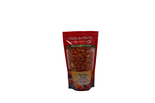 CHILI LEMON PEANUTS 8 OZ LARGE