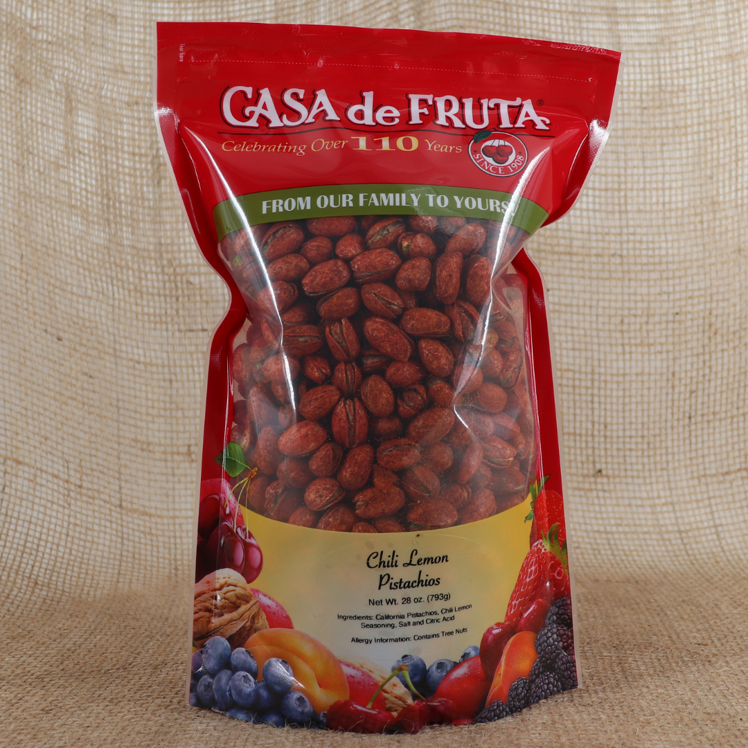 Chili Lemon Pistachios 28 oz LARGE
