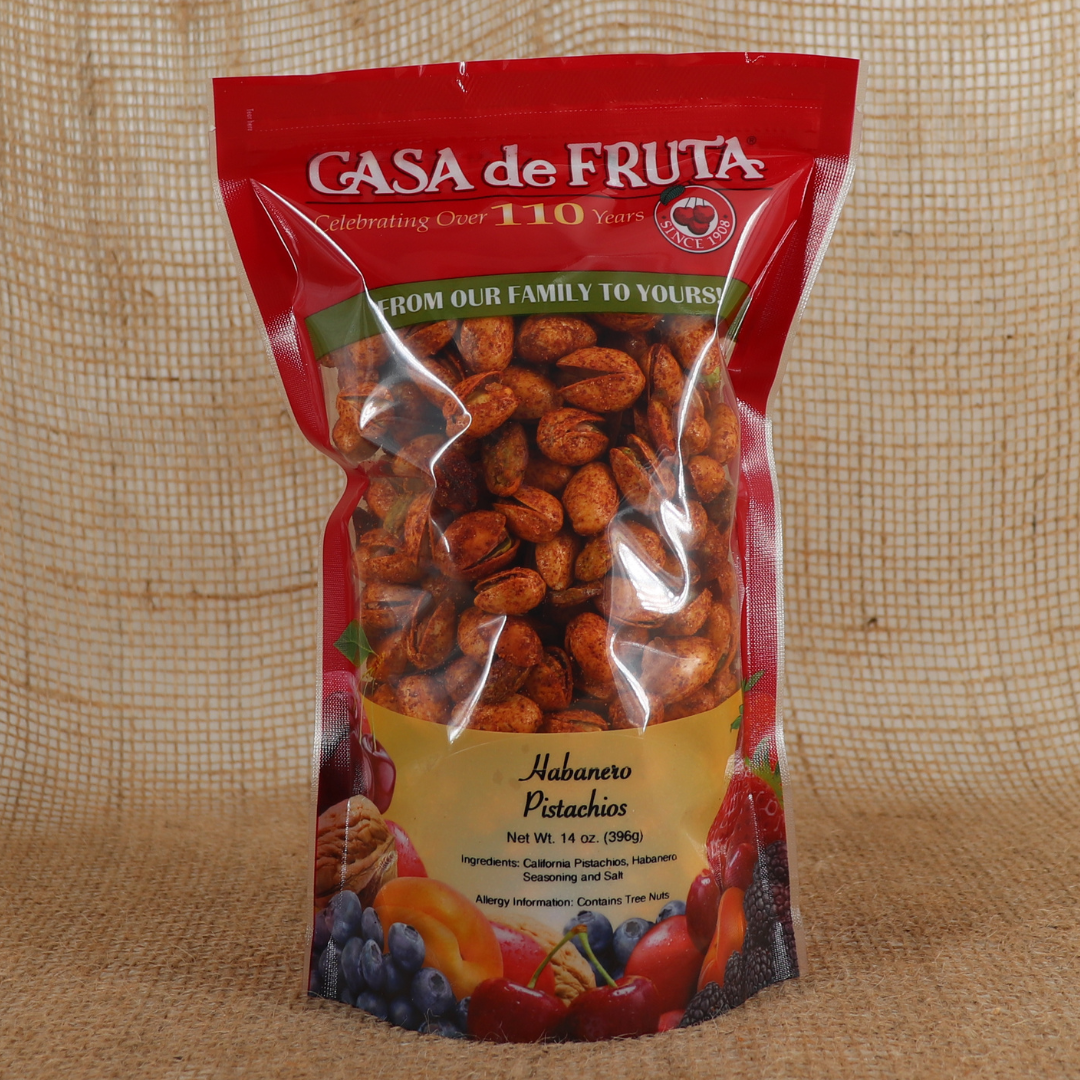 HABANERO PISTACHIOS 14 OZ LARGE