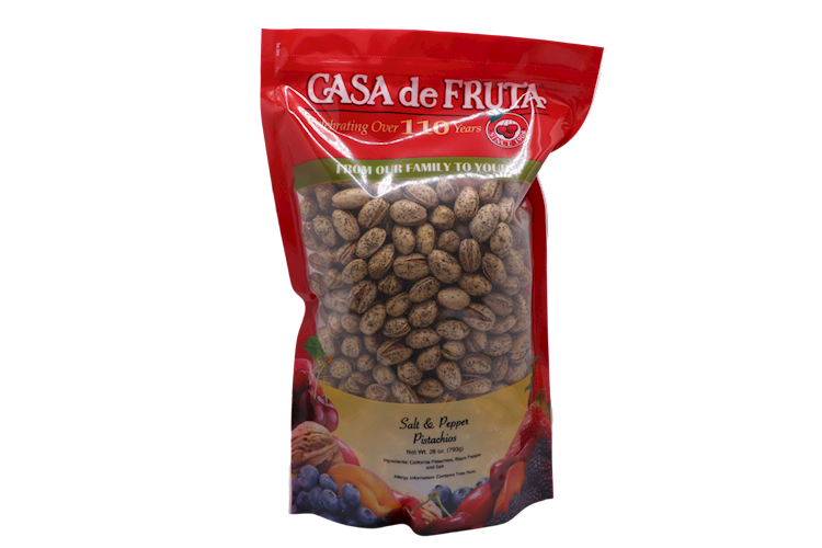 SALT & PEPPER PISTACHIOS 28 OZ THUMBNAIL