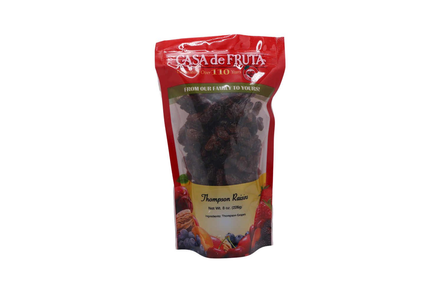 THOMPSON RAISINS 8 OZ LARGE